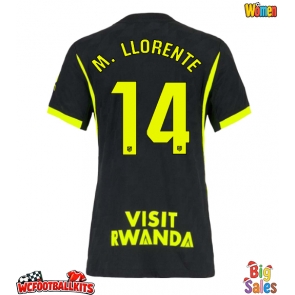 Atletico Madrid Marcos Llorente #14 Replica Away Stadium Shirt for Women 2026-27 Short Sleeve